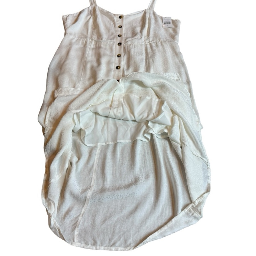 Good American The Bustier Jacquard Button Midi Dress size 5 (2XL) NWT - Picture 4 of 14